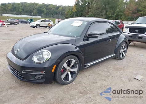 2014 Volkswagen Beetle 2.0T R-Line z USA, uszkodzony, nr VIN 3VW4S7AT3EM612708